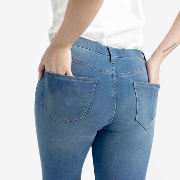 NEW Lularoe NWT Skinny Denim Medium Blue Wash Slimming Panel Stretch Comfy - Picture 4 of 6